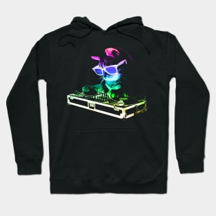 HOUSE CAT (Rainbow DJ Kitty) Hoodie